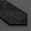 Premium Black Tie with Lucky Koi Fish - Zippered No-Tie Design, Ideal for Grooms, Men's Formal/Business Attire, Engagement Wedding Gift