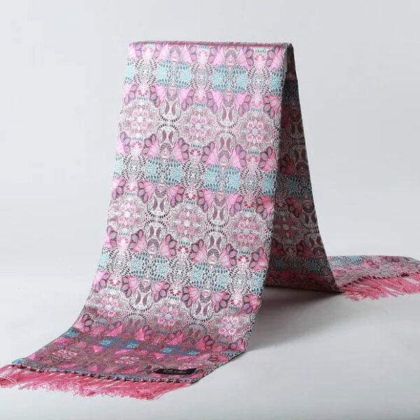 Nanjing Specialty Yunjin Brocade Scarf & Tie Gift Box - Embroidered Intangible Heritage Handicraft, Ideal for Overseas Gifts, Annual Meetings & Gifting Friends