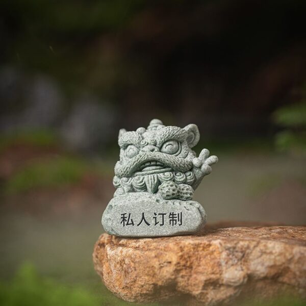 177d3f31-5c0d-473e-87c8-599a1fa1ae90.jpg Creative Customized Good Fortune Lion Dance Tea Pets Set —— Traditional Chinese Lion Dance Charm for Prosperity & Home Decor