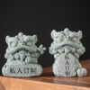 395974e5-5bba-4a9d-a187-7857fbb11c41.jpg Creative Customized Good Fortune Lion Dance Tea Pets Set —— Traditional Chinese Lion Dance Charm for Prosperity & Home Decor