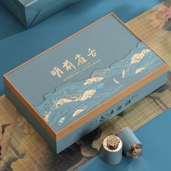 554ec23a-5530-4ab3-a927-7f3cbbafaee6.jpeg.a.jpg Finest-grade Que She Green Tea of 2025 New Season, Picked Before Qingming Festival, from High-altitude Mountains. It's a tea with tender buds, comes in an affordable yet high-end gift box.