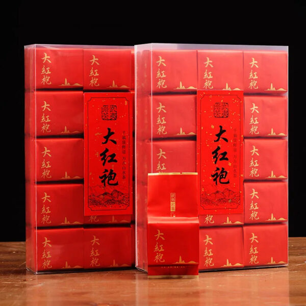 2024 New Tea - Oolong Tea Gift Box of Cinnamon Tea, Wuyi Mountain Dahongpao, and Narcissus Rock Tea (Strong - Flavor Type