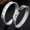 New Arrival Auspicious Chinese Zodiac Bracelet - 12 Signs Sterling Silver, Zodiac Year Unisex Vintage Couple Design