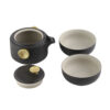 IMG_7914.jpg Gongfu Tea Set - Easy Gaiwan Cup Set - Black Glaze - 180ml