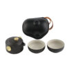 IMG_7916.jpg Gongfu Tea Set - Easy Gaiwan Cup Set - Black Glaze - 180ml