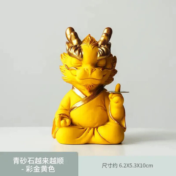 d21c33f3-cb78-47e9-b5ed-a281d800ddf0-1.jpg The mascot of wealth-attracting divine dragon ornament for desktop, which means always having money, is used for home living rooms, hallways, and office decoration.