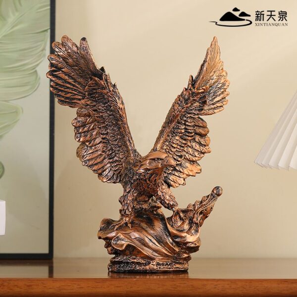 e70beea9-a929-4698-97dc-fc9106068a41.jpg Grand Ambition Eagle Ornament - High-End Decoration for Office, Study, or Tea Table. Ideal Gift for Grand Openings and Housewarmings.