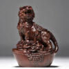 Mahogany carving tiger ornaments, for home decoration in the living room. It's the tiger among the twelve Chinese zodiac animals, which can safeguard the house, attract wealth and serve as tabletop decorations for gifts. They are solid wood handicrafts.